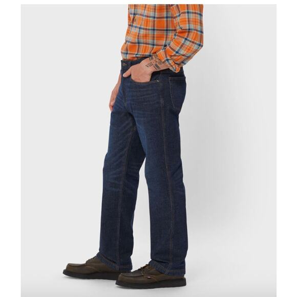 Duluth Trading Co. Other - Men's DuluthFlex Ballroom COOLMAX Relaxed Fit Jeans NEW 42x30 Dark Wash Denim
